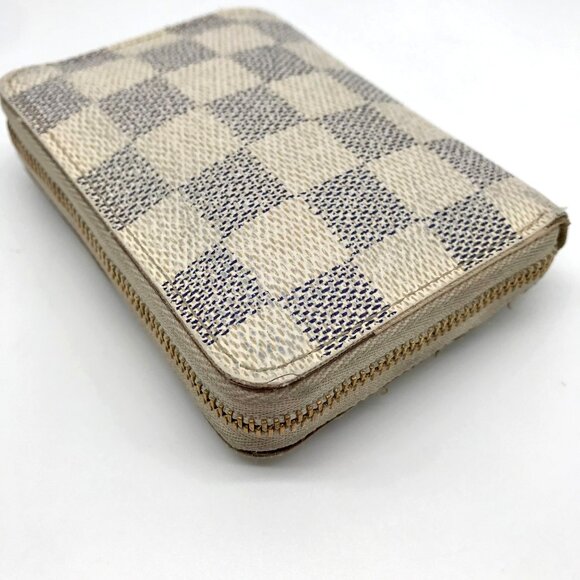 Louis Vuitton Damier Azur Zippy Coated Canvas Coin Wallet - Picture 7 of 12